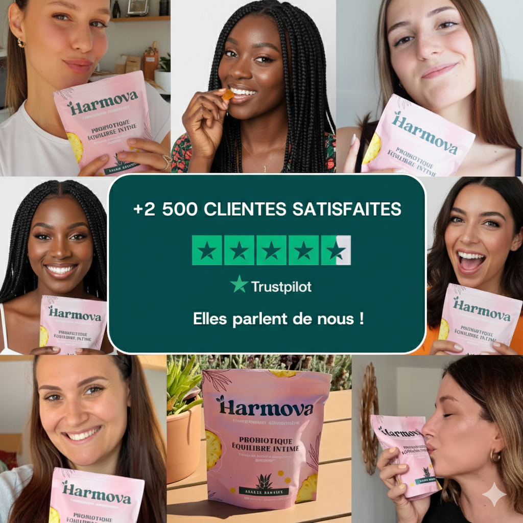 VivaFlora ~ Gummies Équilibre Intime Harmova